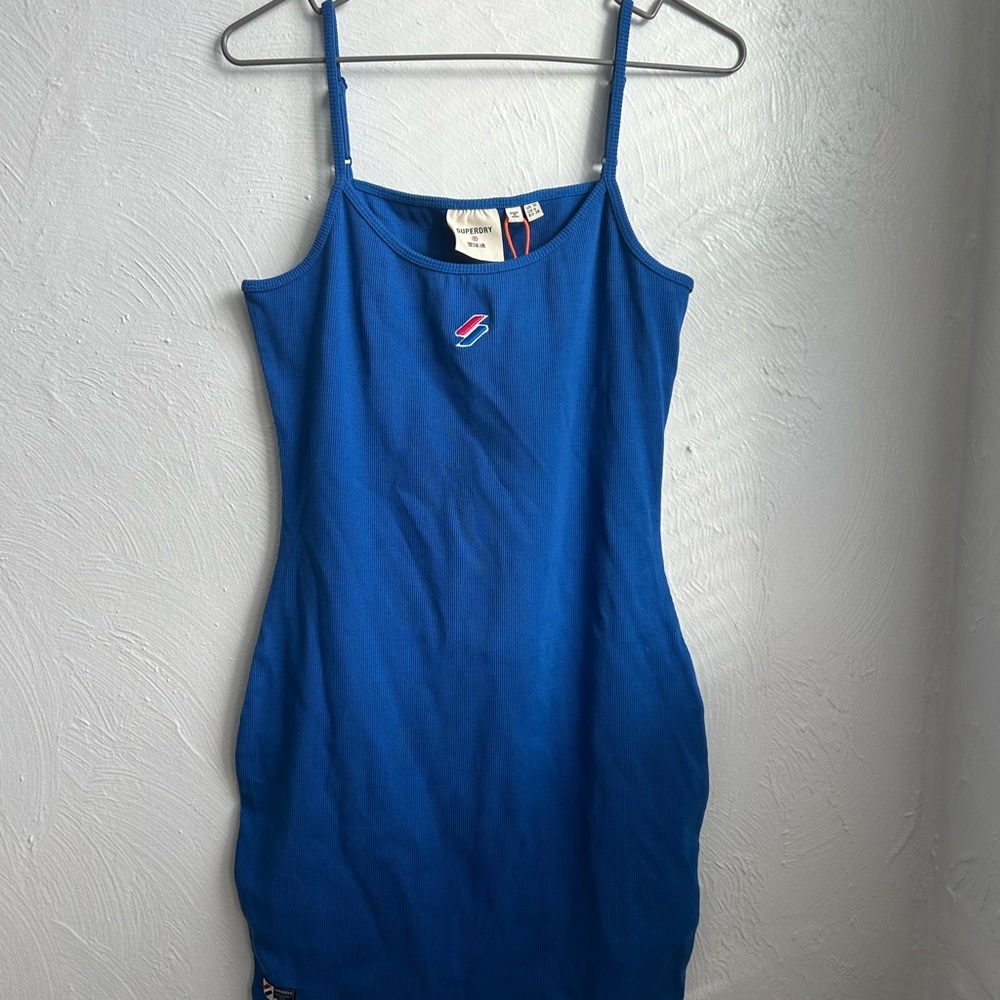 COPY - Super dry ribbed tank mini dress